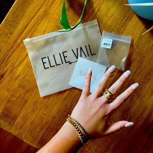 ELLIE VAIL WATERPROOF BROOKLYN CHAIN RING SZ 8